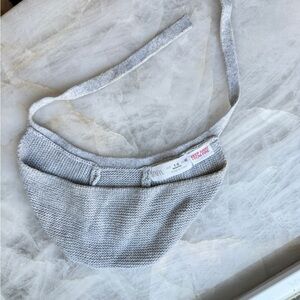 Zara Light Gray Knit bonnet